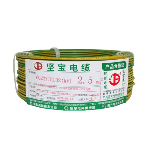 銅芯聚氯乙烯絕緣連接軟電線(xiàn)電纜